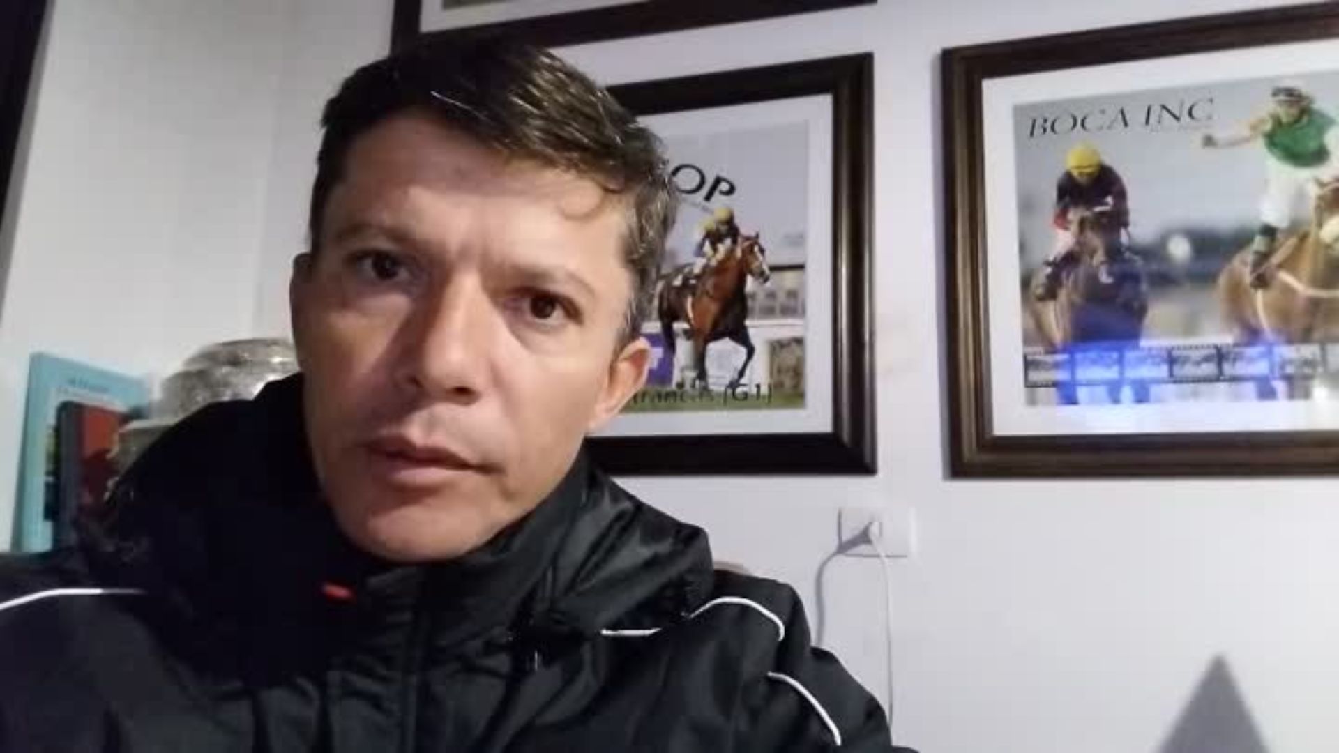 Entrevista com o jóquei A.Domingos