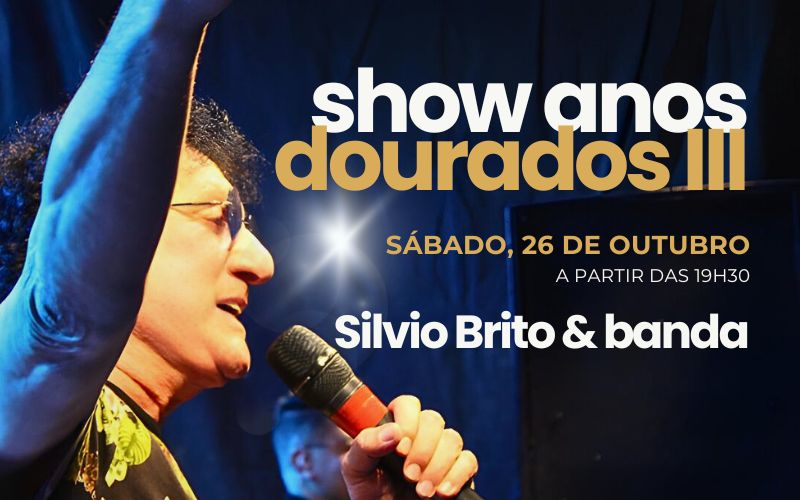 Ídolo da Jovem Guarda, Silvio Brito tem show marcado no Jockey Club de São Paulo!