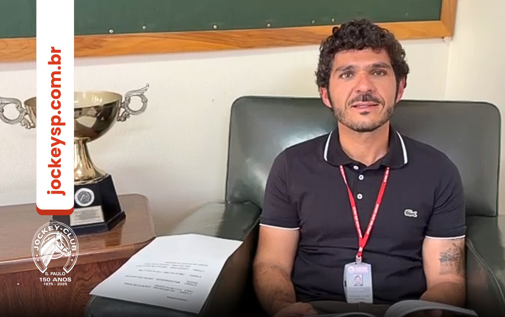 Entrevista com o treinador Thiago Haidar