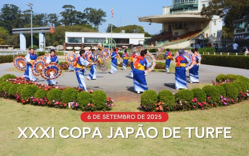 Dia 6 de setembro de 2025: XXXI Copa Japão de Turfe

